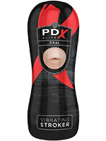 PDX Elite - Vibrating Oral Stroker
