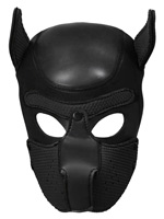 Puppy Play Dog Mask - Black