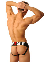 Fist Logo Jock - Black