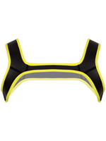 Puppy Play Neoprene Harness - Yellow/Black