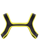 Puppy Play Neoprene Harness - Yellow/Black