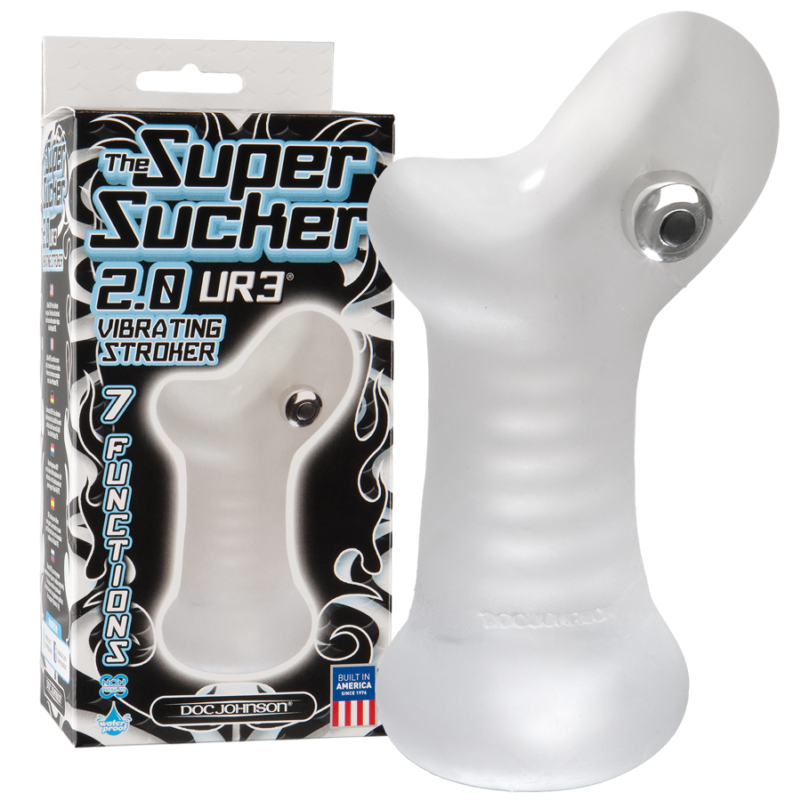 The Super Sucker 2.0 UR3 Vibrating Stroker