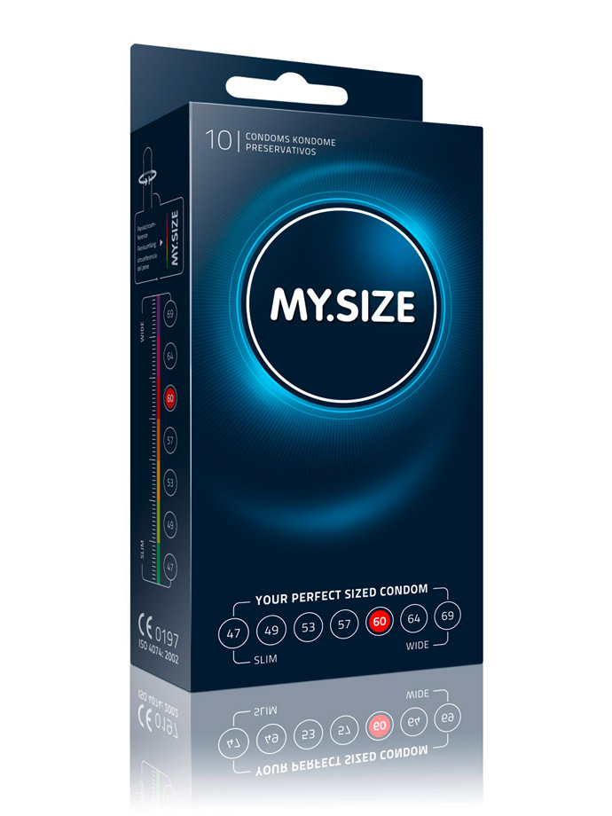 10 x MY.SIZE Condoms - Size 60