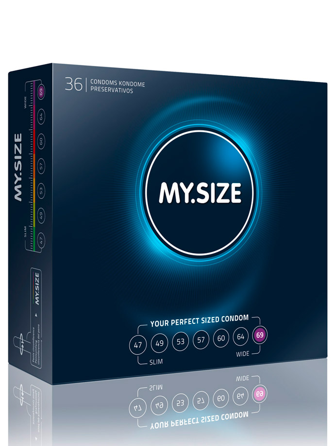 36 x MY.SIZE Condoms - Size 69