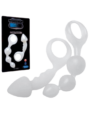 Bottoms Up Anal Toy Set - Ice