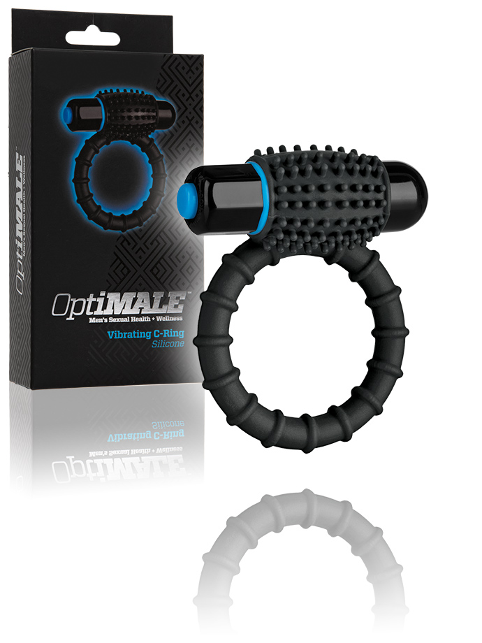 OptiMALE - Vibrating C-Ring - Black