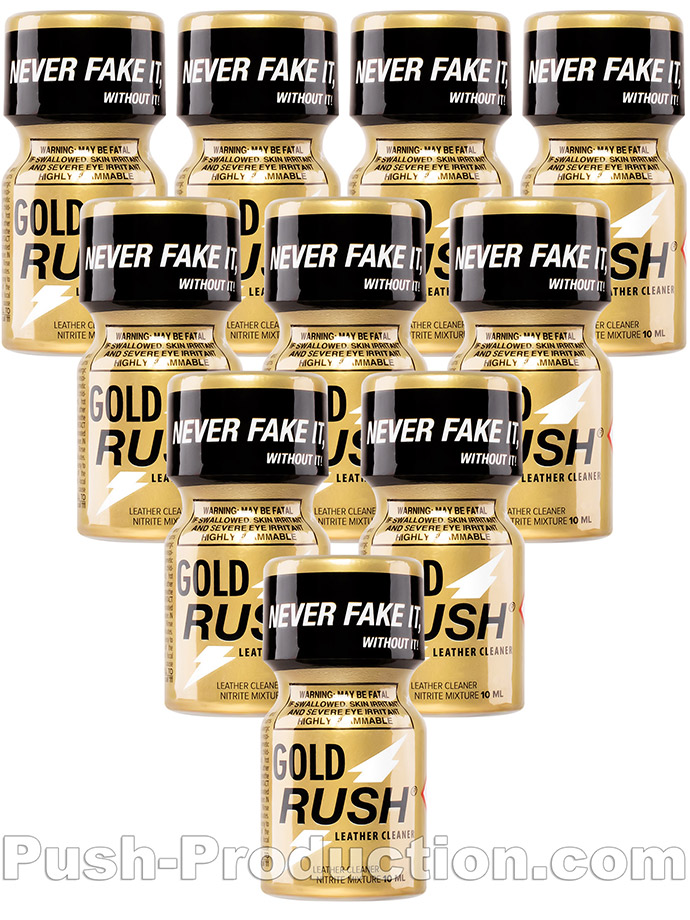 10 x GOLD RUSH - PACK