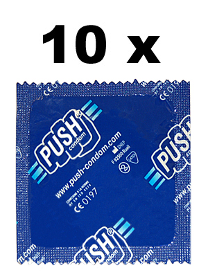 10 Stck PUSH Kondome