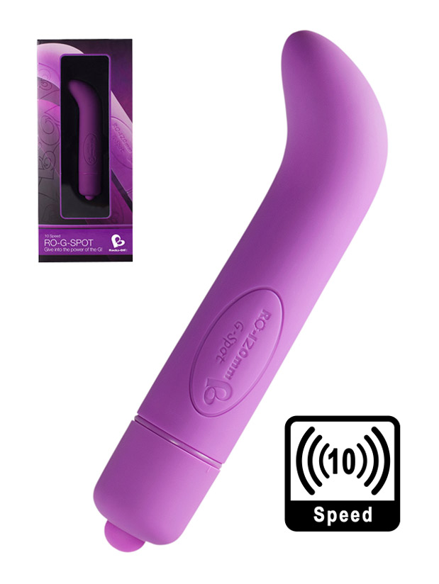 10 Speed RO-G-SPOT Vibrator - Passionate Purple