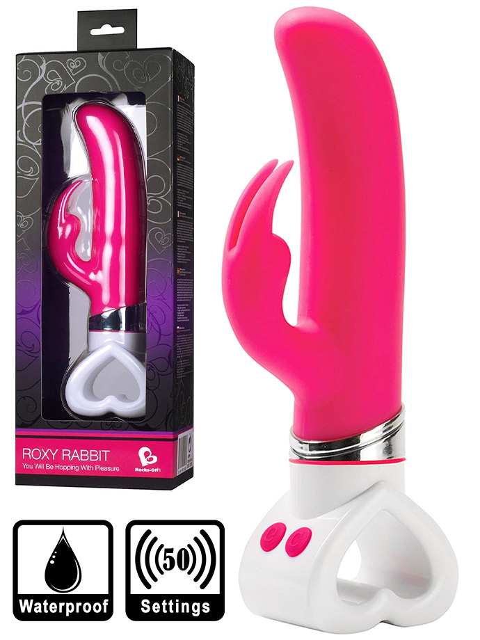 7 x 7 Functions - Roxy Rabbit Vibrator - pink
