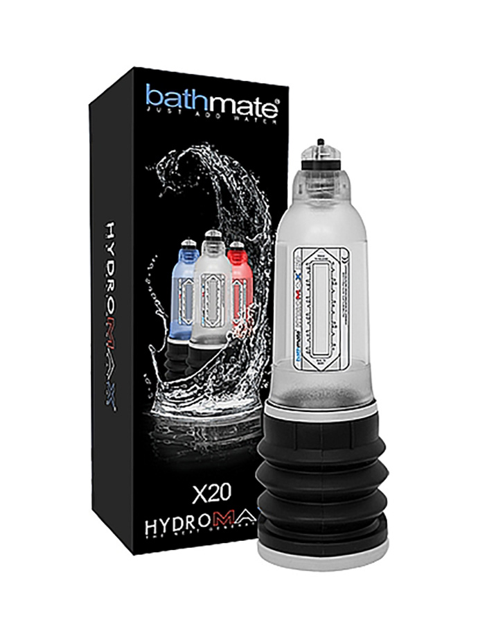 Bathmate Hydromax X20 Penispumpe Clear