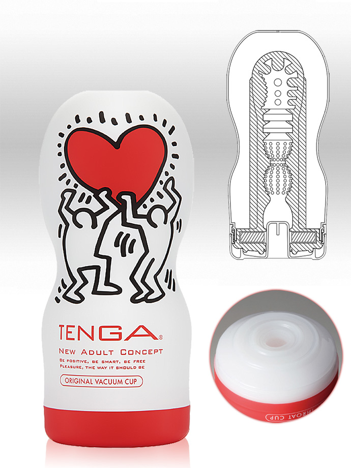 Tenga - Original Vacuum Cup - Keith Haring