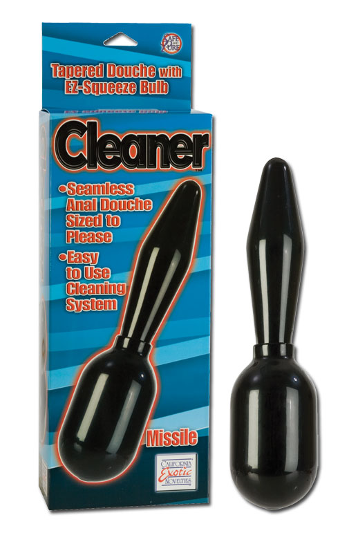 Cleaner Missile Tapered Douche Schwarz