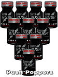 10 x SUPER RUSH BLACK small - PACK