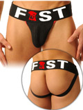 Fist Logo Jock - Black