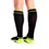 Brutus Gas Mask Party Socks with Pockets - Black/Neon yellow